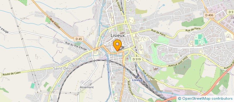 localisation de l'entreprise DIVA INFORMATIQUE  LISIEUX