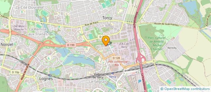 localisation de l'entreprise DIVA JAZZ & GOSPEL  TORCY