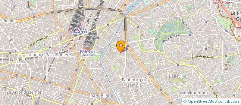 localisation de l'entreprise DIVA L'EPI D'OR  PARIS