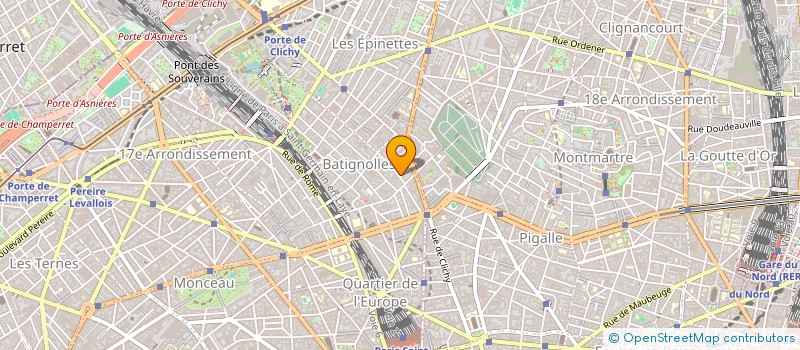 localisation de l'entreprise DIVA PROD  PARIS