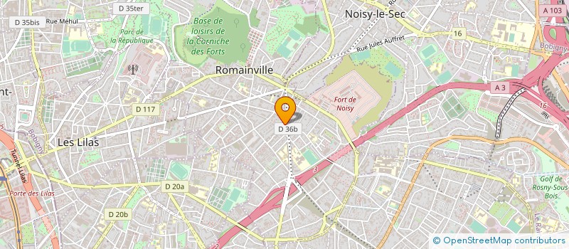 localisation de l'entreprise DIVA REBECCA à SAINT-MAUR-DES-FOSSES