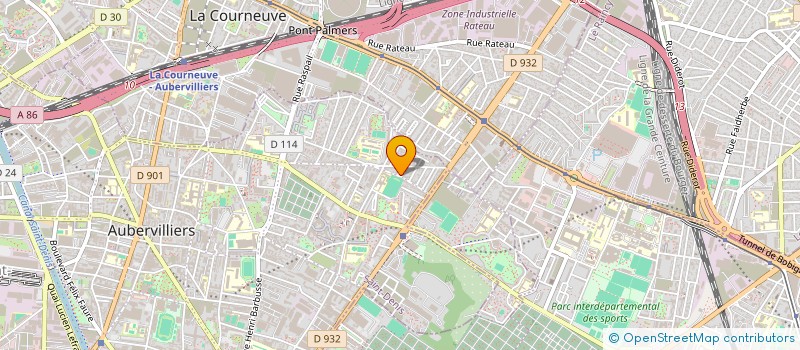 localisation de l'entreprise DIVACO  AUBERVILLIERS