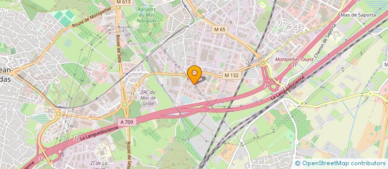 localisation de l'entreprise DIVADANSE  MONTPELLIER