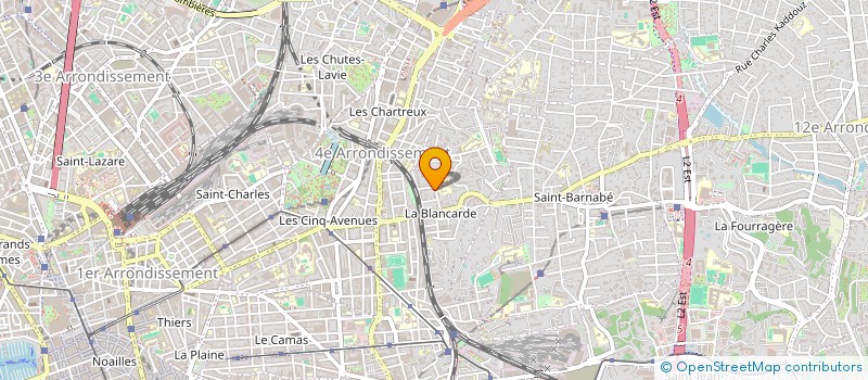 localisation de l'entreprise DIVAL BAT à MARSEILLE