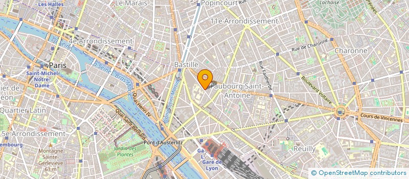 localisation de l'entreprise DIVALI  PARIS