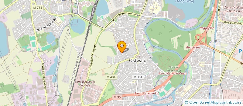 localisation de l'entreprise DIVALIA à OSTWALD