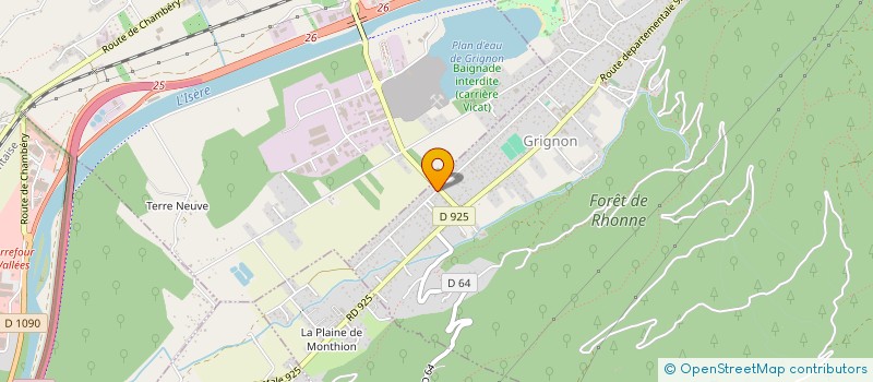 localisation de l'entreprise DIVALOR  GRIGNON