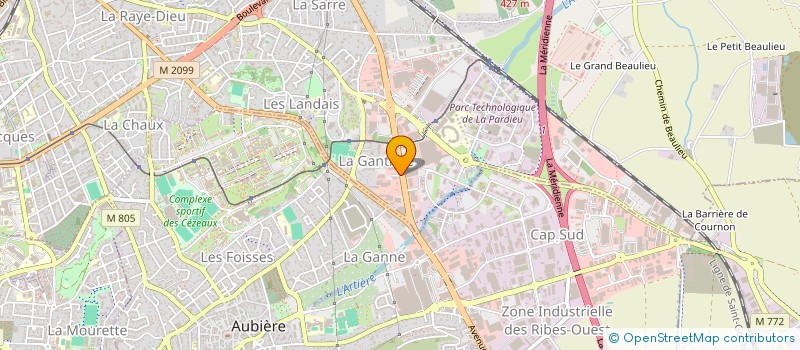 localisation de l'entreprise DIVALTO à CLERMONT-FERRAND