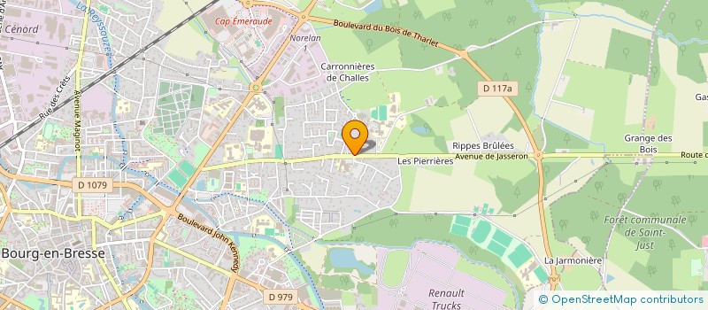 localisation de l'entreprise DIVAN 01 à BOURG-EN-BRESSE