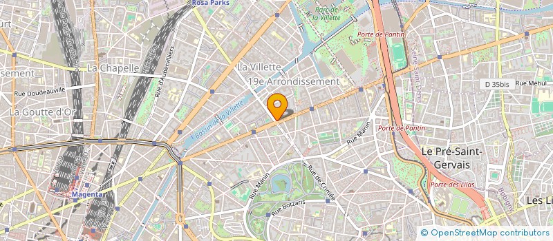 localisation de l'entreprise DIVAN  PARIS