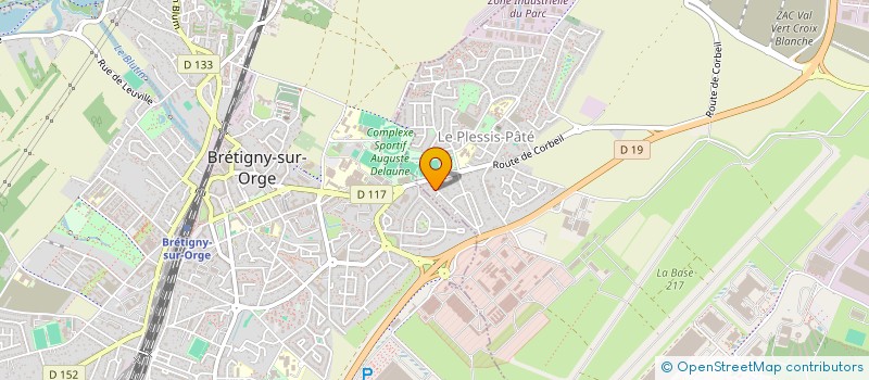 localisation de l'entreprise DIVAN  LE PLESSIS-PATE