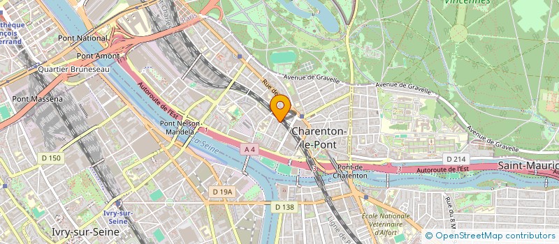 localisation de l'entreprise DIVAN POILU à CHARENTON-LE-PONT