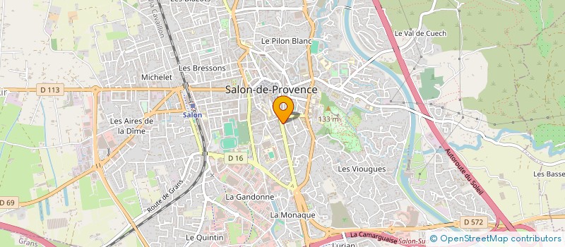 localisation de l'entreprise DIVAN RESTAURANT  SALON-DE-PROVENCE