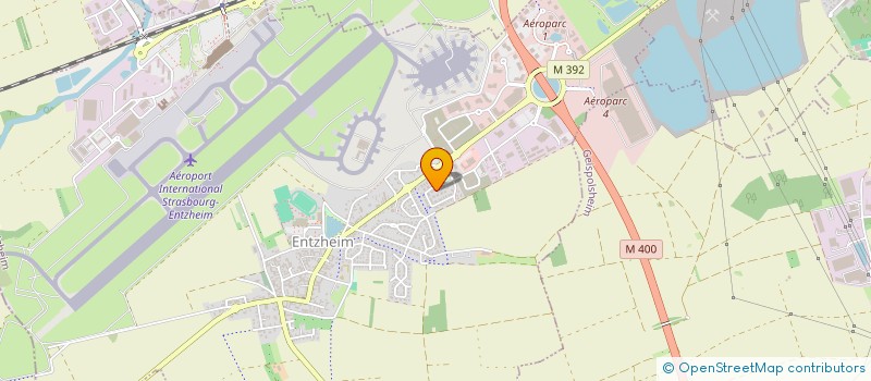 localisation de l'entreprise DIVANE  ENTZHEIM