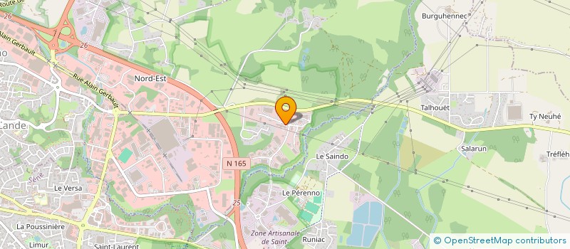 localisation de l'entreprise DIVANE ACCESSOIRES à VANNES