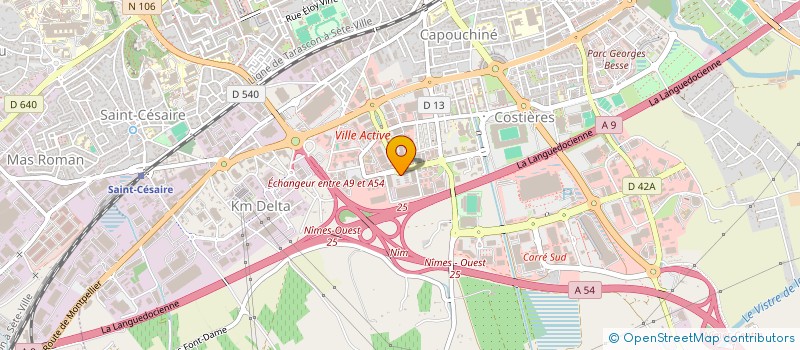 localisation de l'entreprise DIVANI NANTES  NIMES