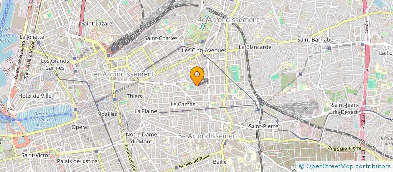 localisation de l'entreprise DIVAS PRODUCTION à MARSEILLE