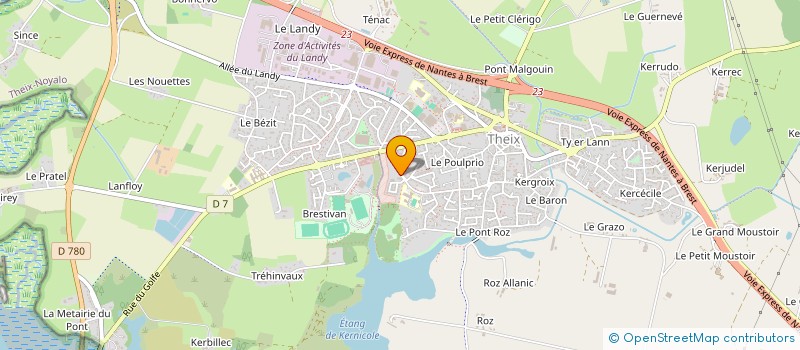 localisation de l'entreprise DIVASKELL NEVEZ  MUZILLAC