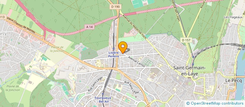 localisation de l'entreprise DIVE FOR EDUCATION  SAINT-GERMAIN-EN-LAYE