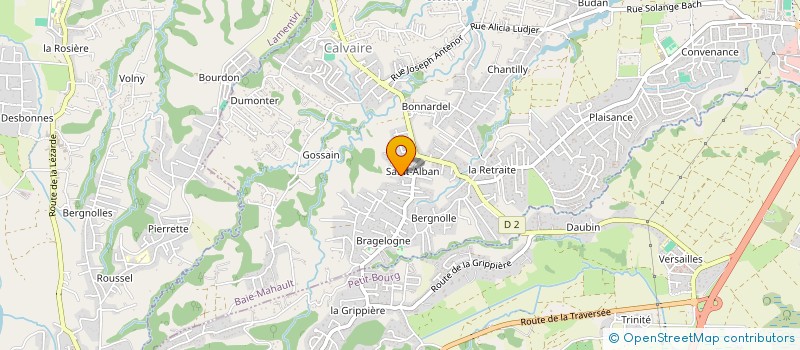 localisation de l'entreprise DIVE PRO TEK  BAIE-MAHAULT