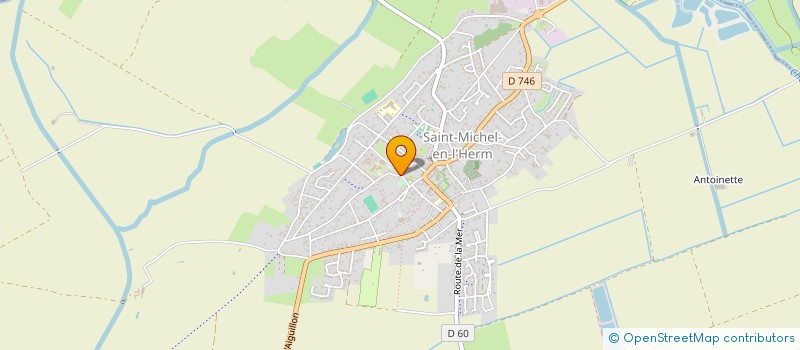localisation de l'entreprise DIVE SANTE  SAINT-MICHEL-EN-L'HERM