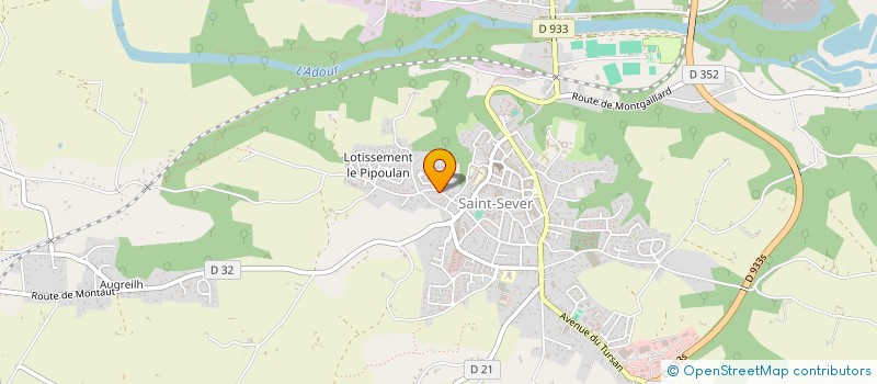 localisation de l'entreprise DIVENCIE à SAINT-SEVER