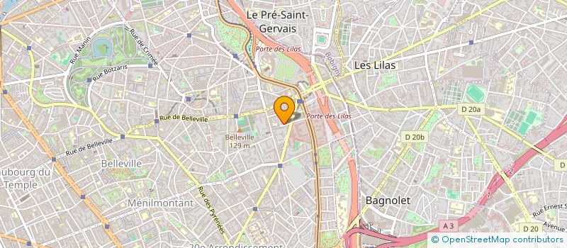 localisation de l'entreprise DIVER'7 ART LA DIVERSITE DU 7EME ART  PARIS