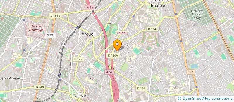 localisation de l'entreprise DIVER'S BUBBLES à LE KREMLIN-BICETRE