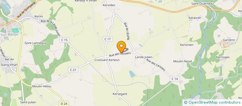 localisation de l'entreprise DIVER'SON  RIEC-SUR-BELON