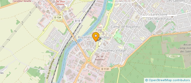 localisation de l'entreprise DIVERGENCE  COMPIEGNE