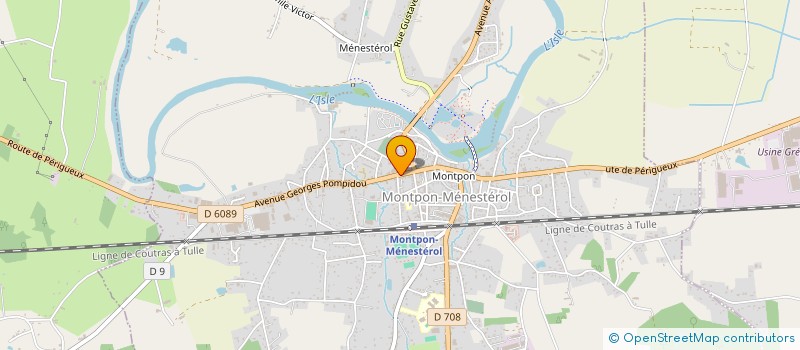 localisation de l'entreprise DIVERGENCE BOUTIQUE  MONTPON-MENESTEROL