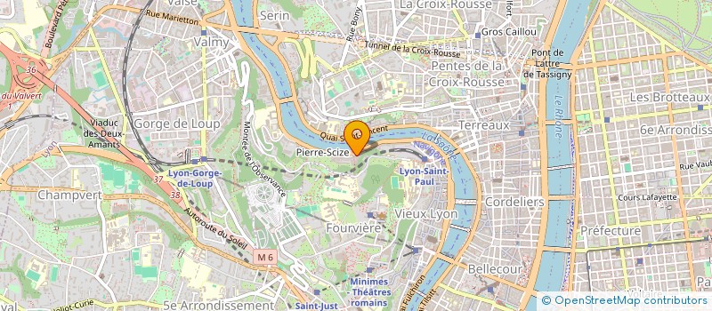 localisation de l'entreprise DIVERGENTS  LYON