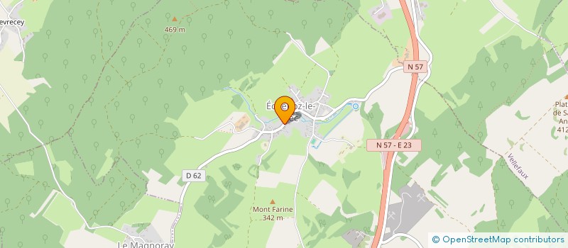 localisation de l'entreprise DIVERS  ECHENOZ-LE-SEC