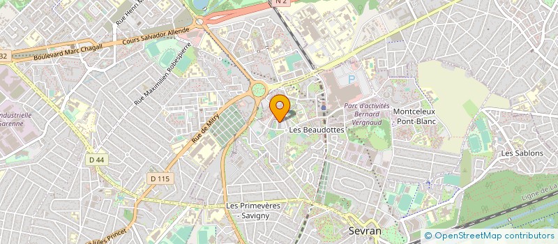 localisation de l'entreprise DIVERS CITES CULTURES à SEVRAN