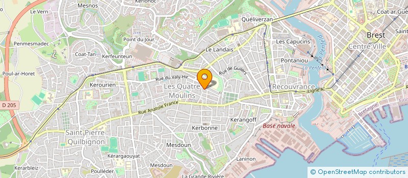 localisation de l'entreprise DIVERS GENRES - PEP HINI ZO LIBR à BREST