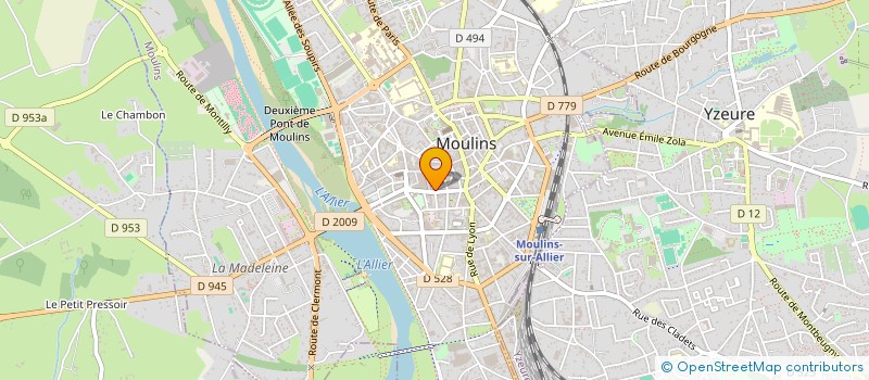 localisation de l'entreprise DIVERS GENS à MOULINS