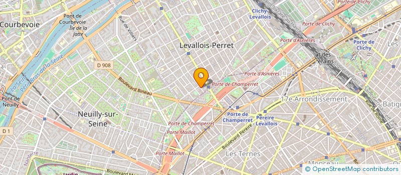 localisation de l'entreprise DIVERS M P CAPIRASO à LEVALLOIS-PERRET