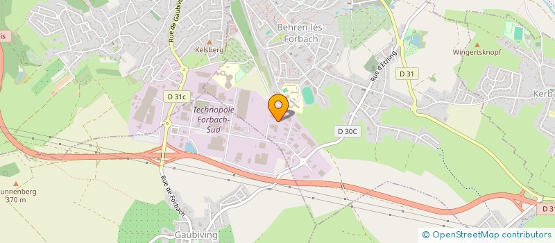 localisation de l'entreprise DIVERS SERVICES LOGISTIQUES à BEHREN-LES-FORBACH