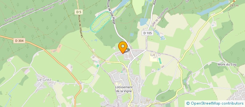 localisation de l'entreprise DIVERSENS  SILLE-LE-GUILLAUME