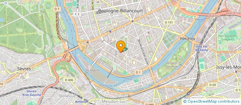 localisation de l'entreprise DIVERSES TECHNICAL SERVICES ( DTS ) à BOULOGNE-BILLANCOURT