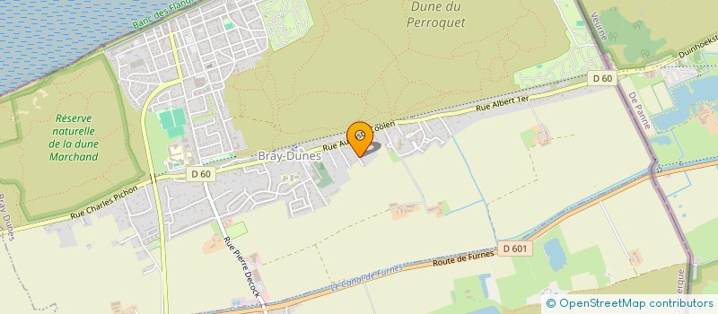 localisation de l'entreprise DIVERSIKONCEPT  BRAY-DUNES