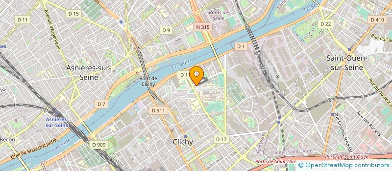 localisation de l'entreprise DIVERSITE ALTERNATIVE à CLICHY