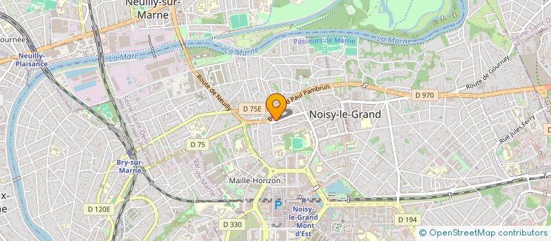 localisation de l'entreprise DIVERSITY NETWORK  NOISY-LE-GRAND