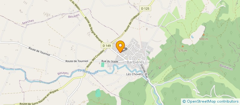 localisation de l'entreprise DIVERTIMENTO à BARBIERES