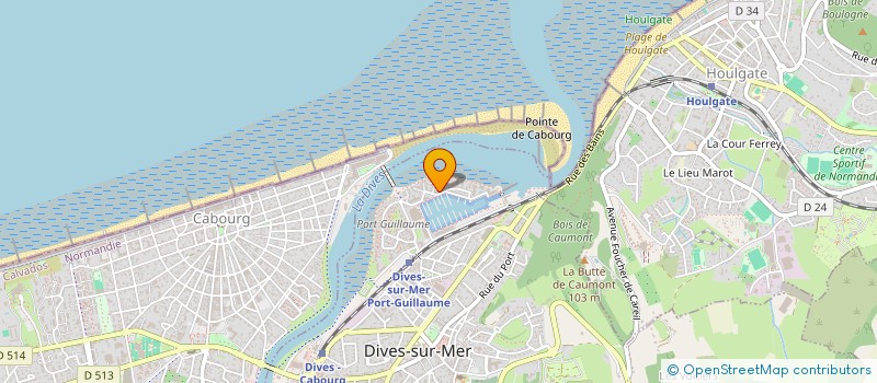 localisation de l'entreprise DIVES 690 à DIVES-SUR-MER