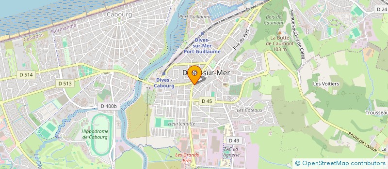localisation de l'entreprise DIVES DISTRIBUTION à CAEN