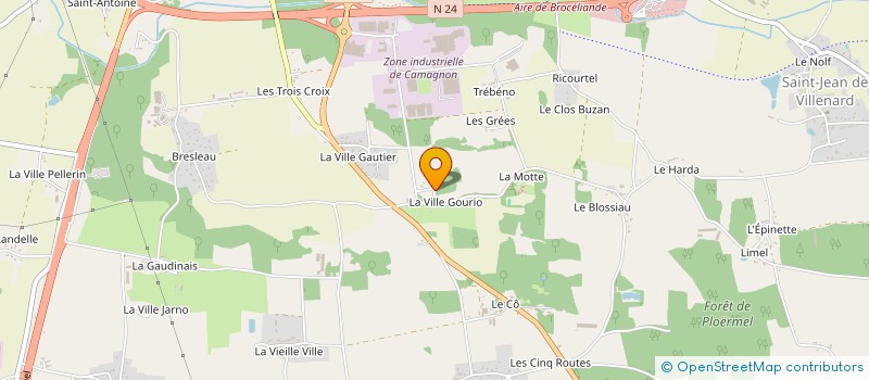 localisation de l'entreprise DIVET PATRIMOINE  SAINT-AVE