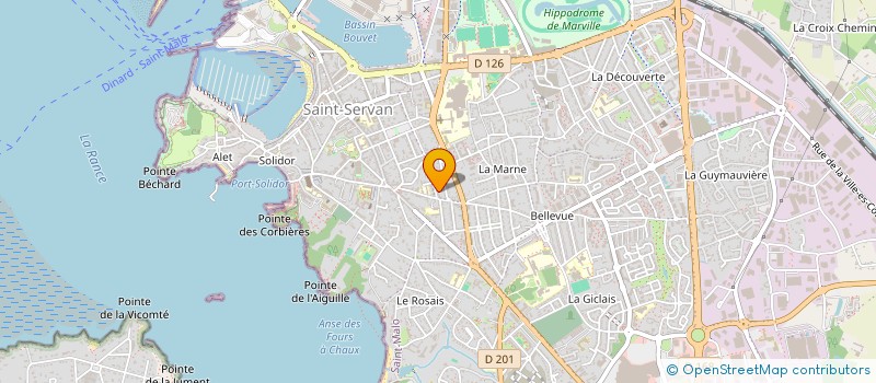 localisation de l'entreprise DIVIC  SAINT-MALO