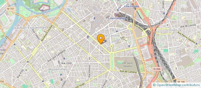 localisation de l'entreprise DIVIDOM INVEST 7 à LILLE