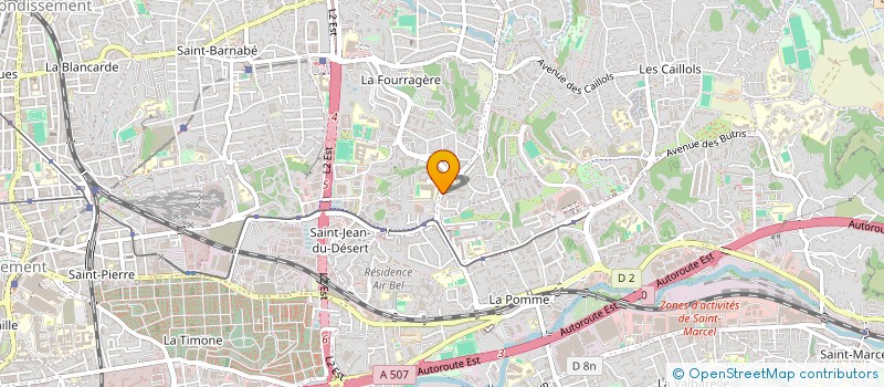 localisation de l'entreprise DIVIN'EVENT PROJECT  MARSEILLE